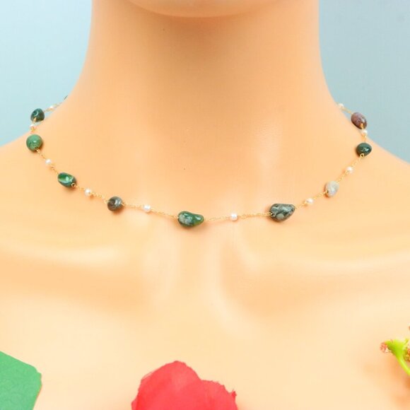 Delicate & Contemporary Necklace Chain, A Lovely Choice for Women, EVCH1243 - Picture 2 of 15